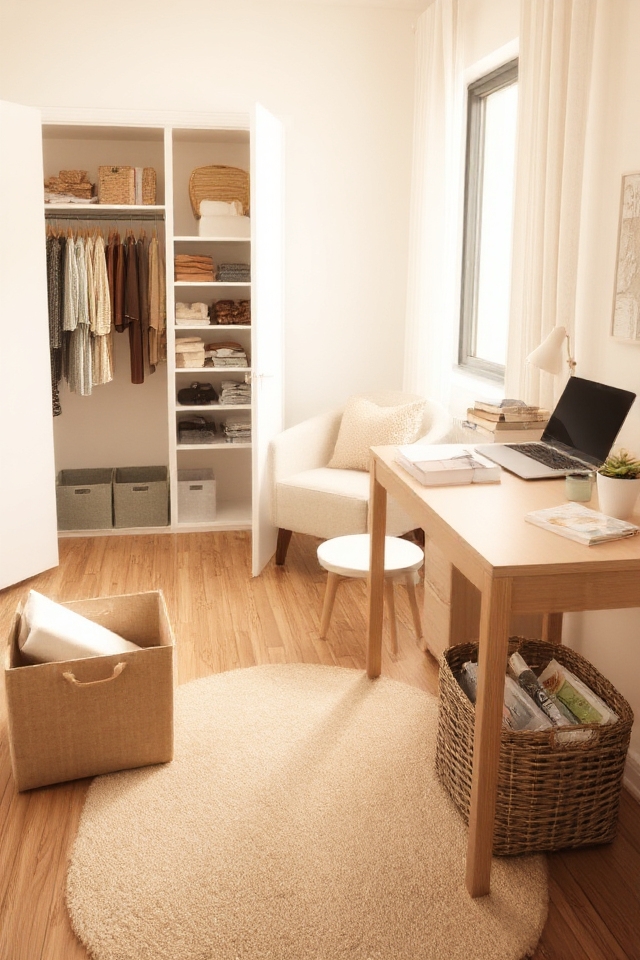 declutter weekly for focus