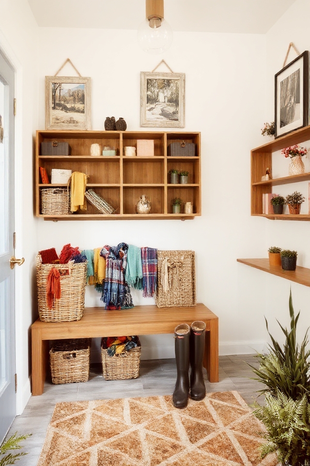 decorative organized entryway solutions