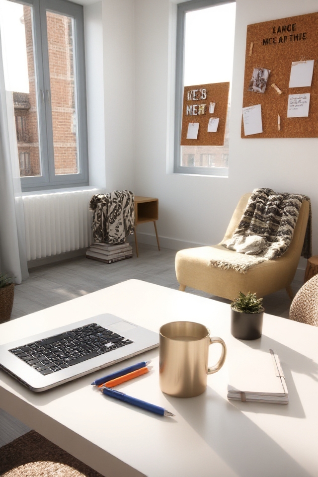 designate study and workspaces