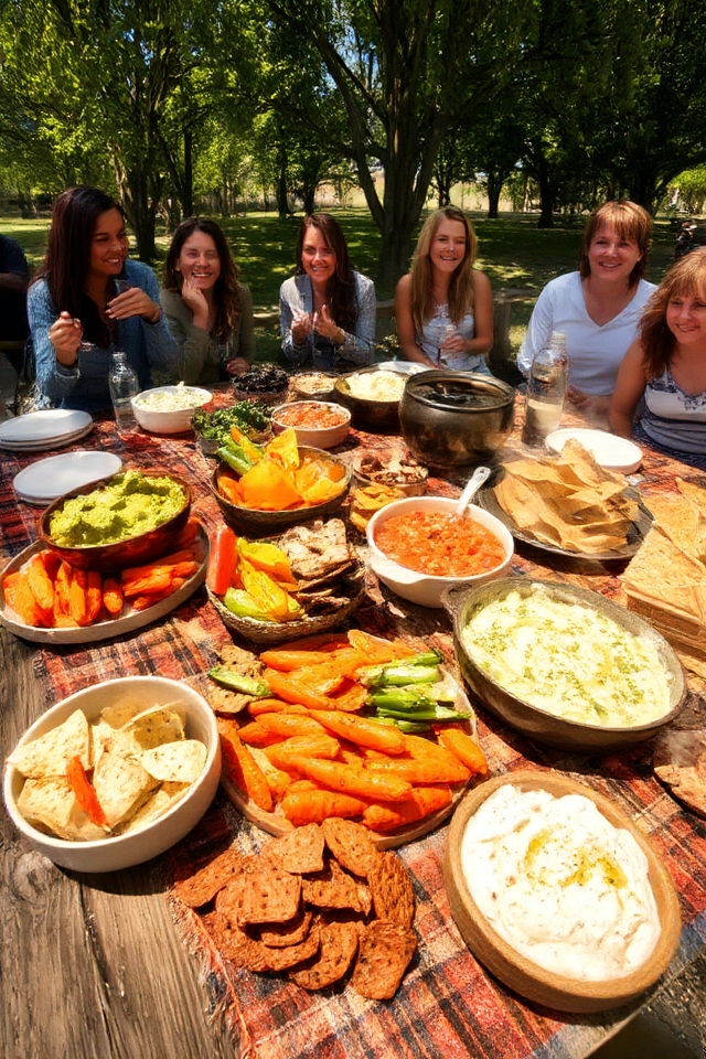 diverse snacks enhance tailgating