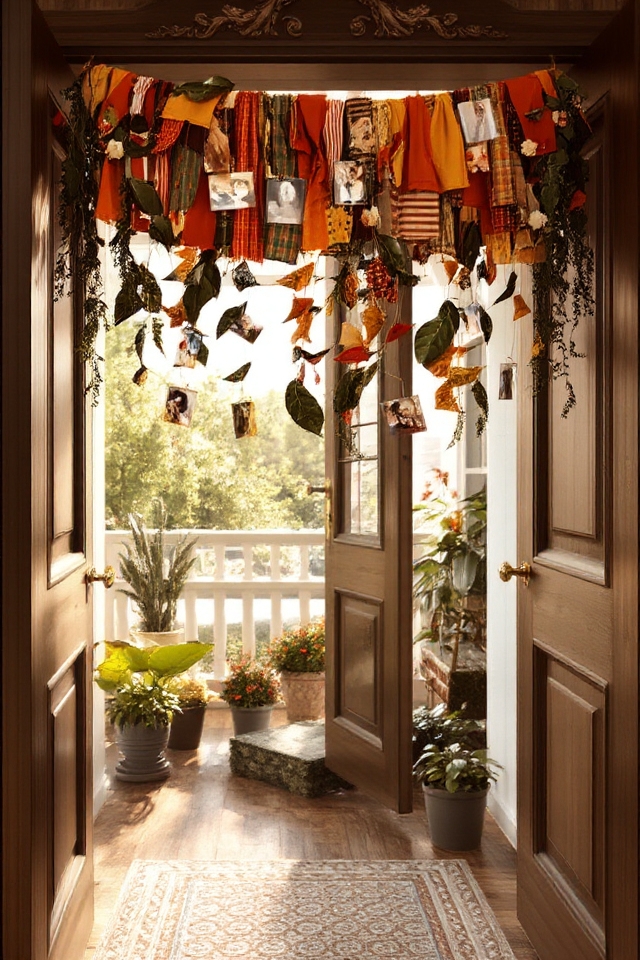 diy garland for labor day