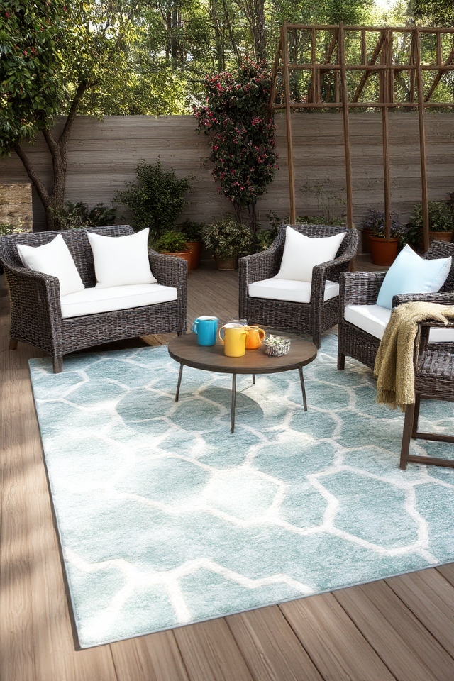 durable stylish outdoor rugs