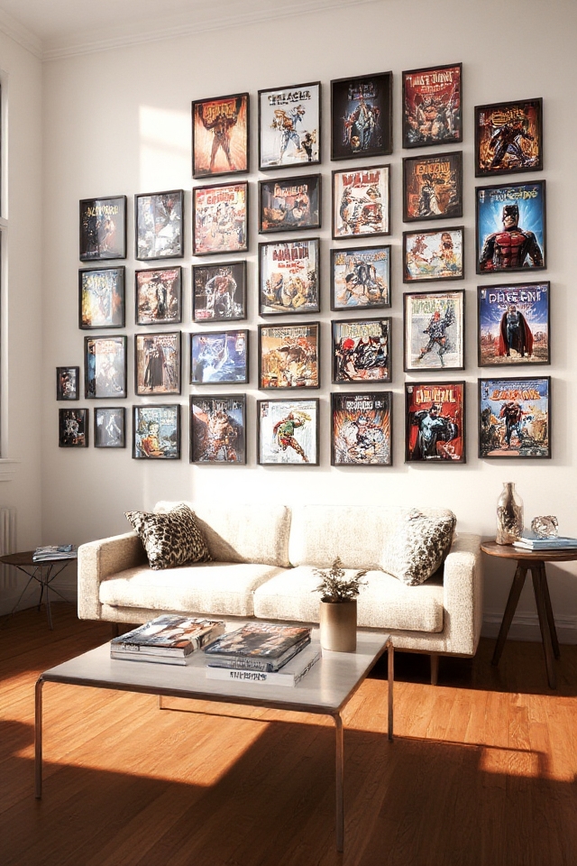 dynamic comic art display