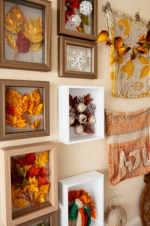 dynamic wall mounted crafts display