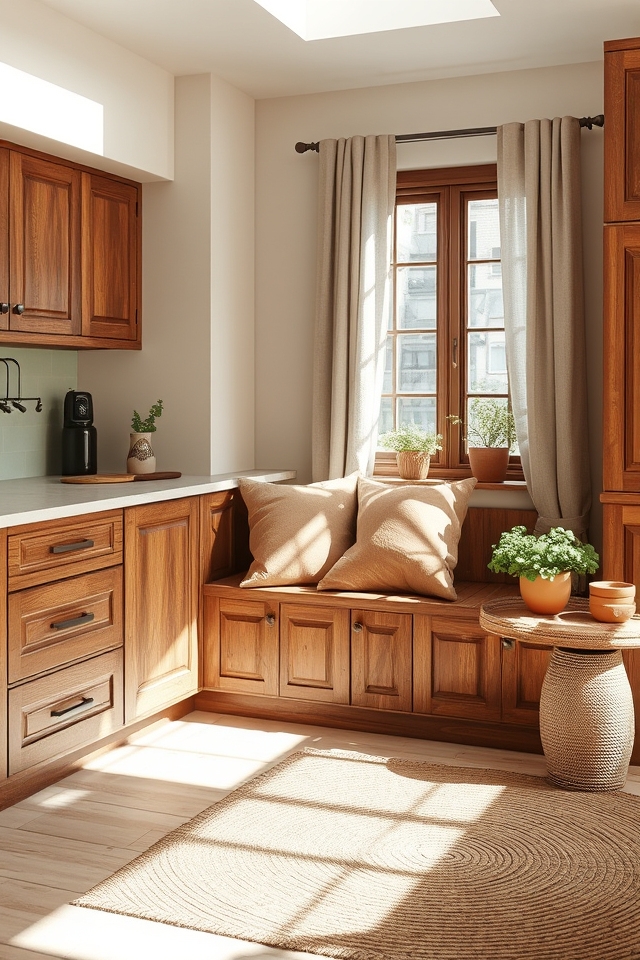 earthy kitchen color palette