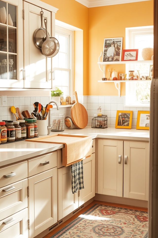 easy accessibility in kitchen