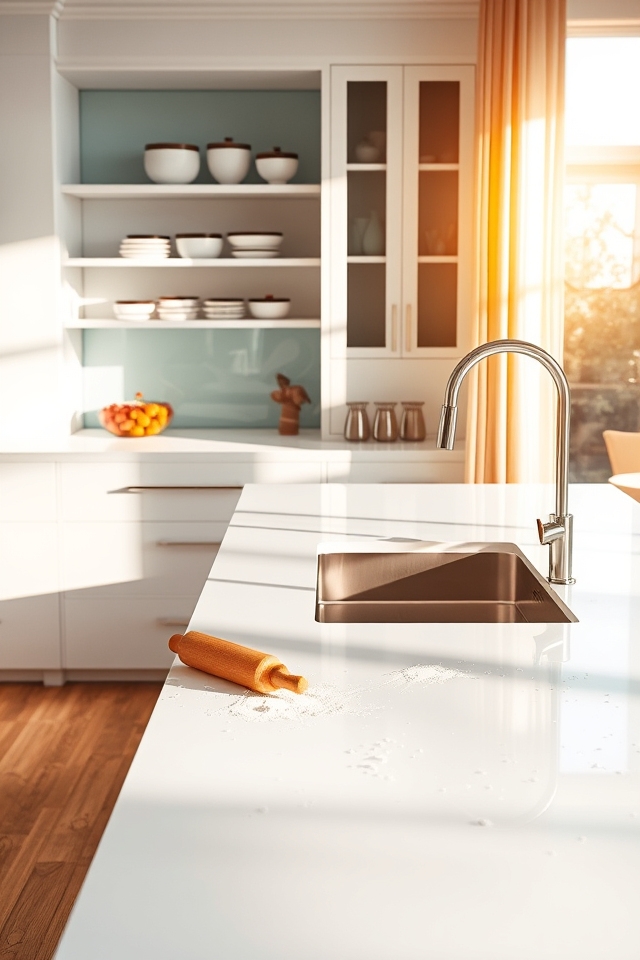 easy to clean kitchen surfaces