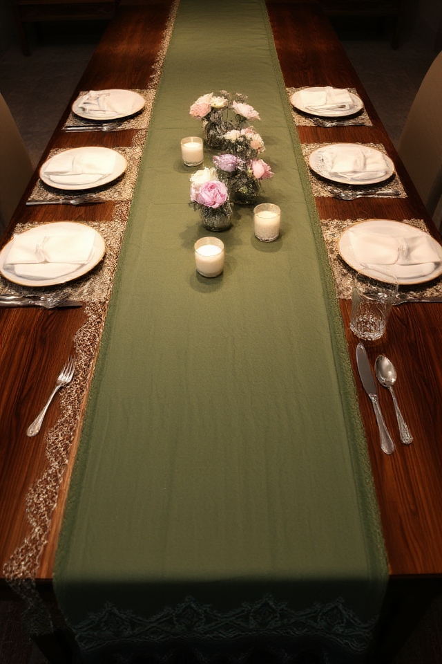 elevate dining with table runners