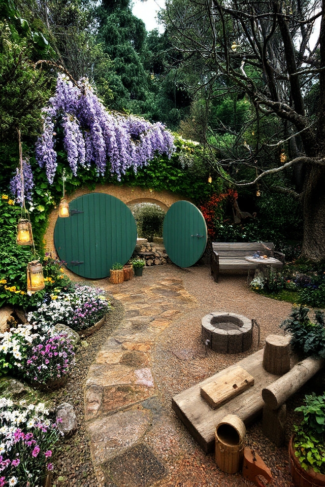 enchanting garden retreat design