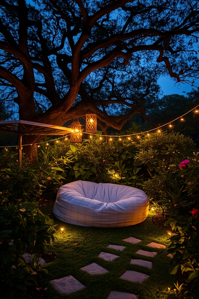 enchanting outdoor relaxation retreat