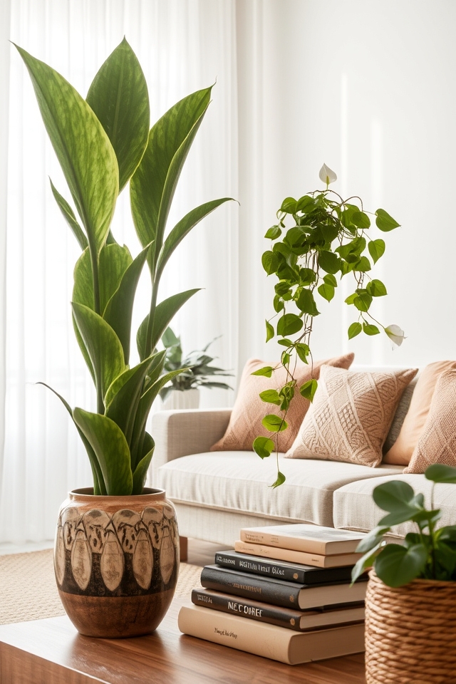 enhance mood with indoor plants