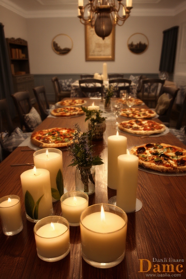 enhancing pizza party ambiance