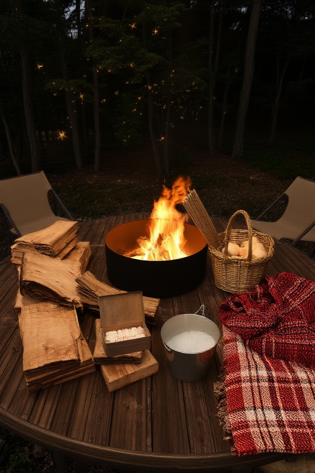 essential campfire preparation kit