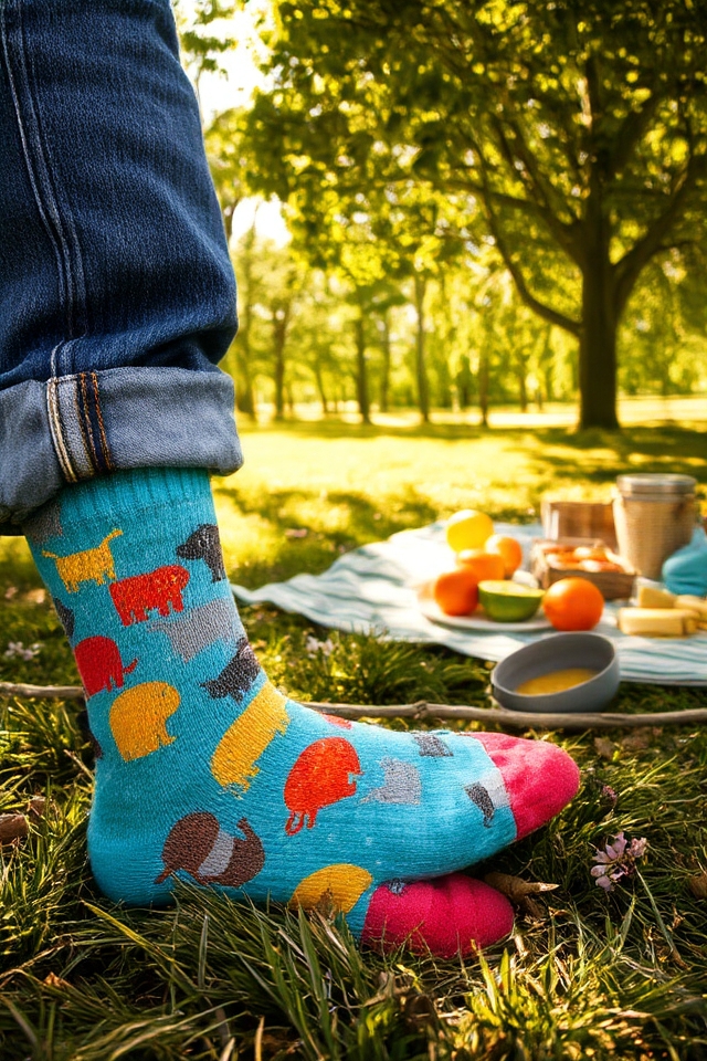 expressive socks for relaxation