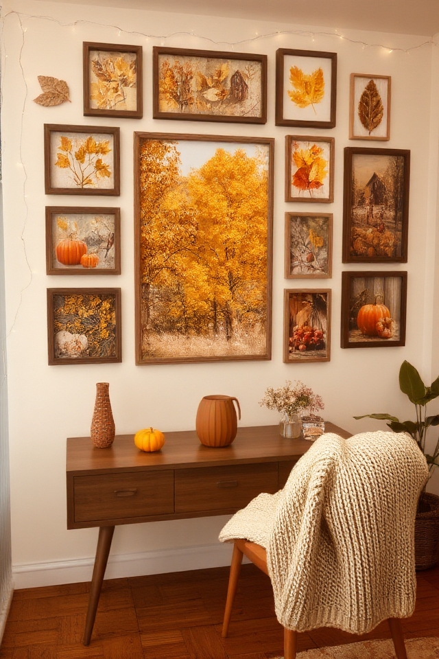 fall themed artwork and textures