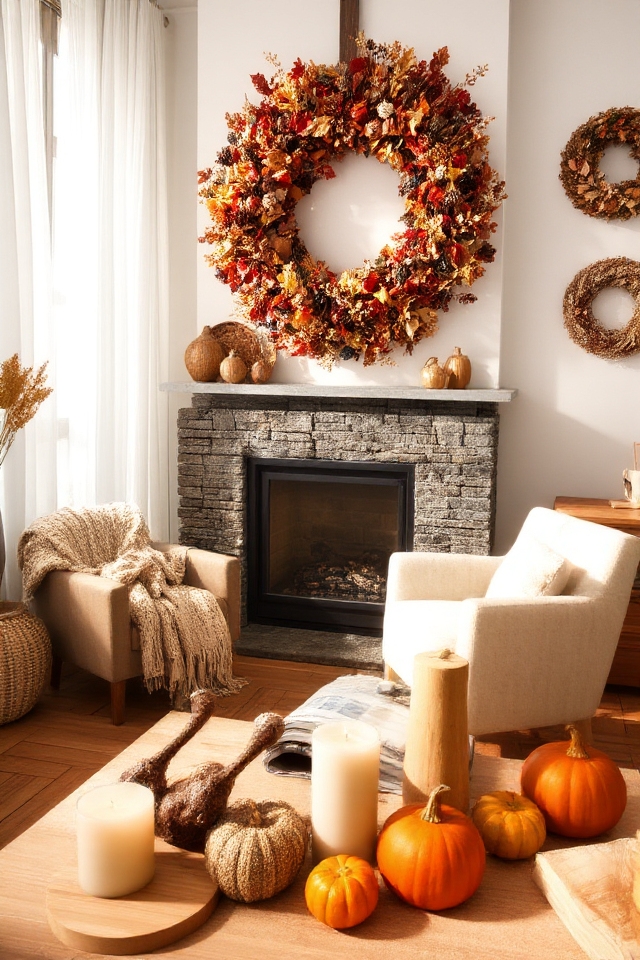 fall wreaths for decor