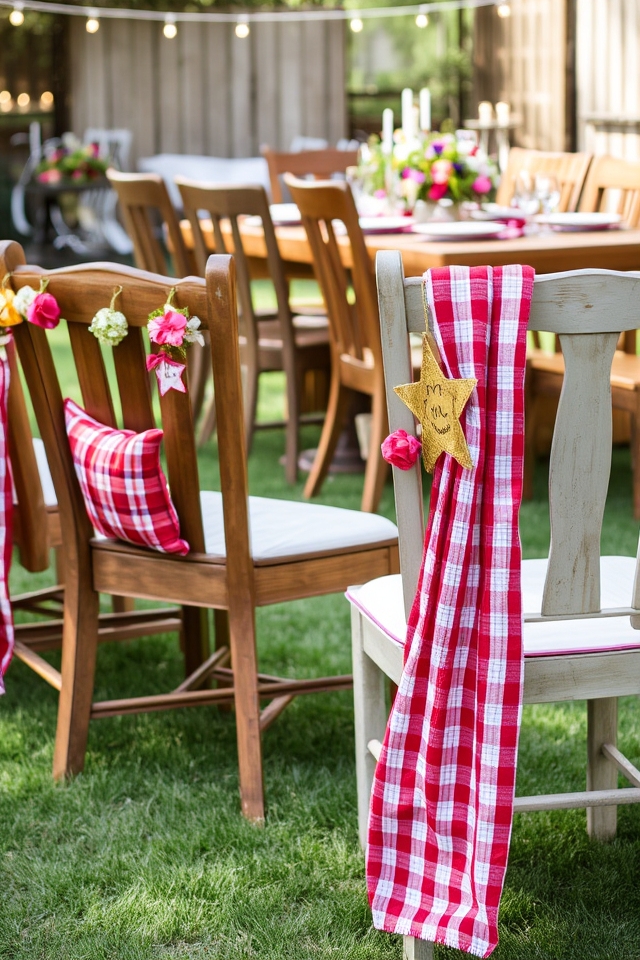 festive chair decor ideas