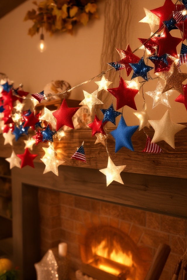 festive patriotic wall decor