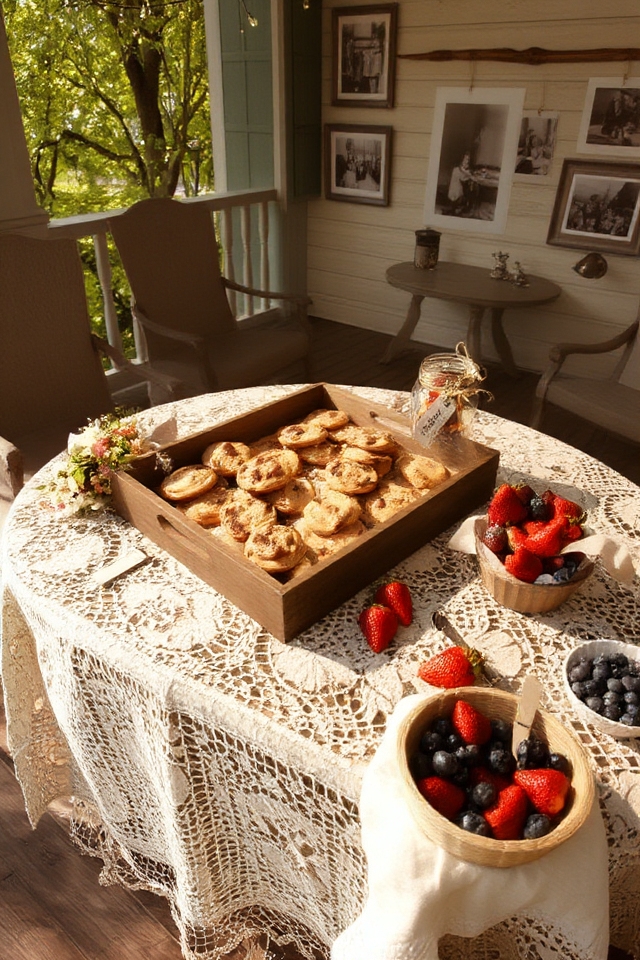 grandparents favorite treat station