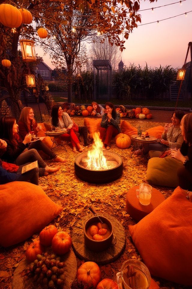 gratitude sharing around autumn