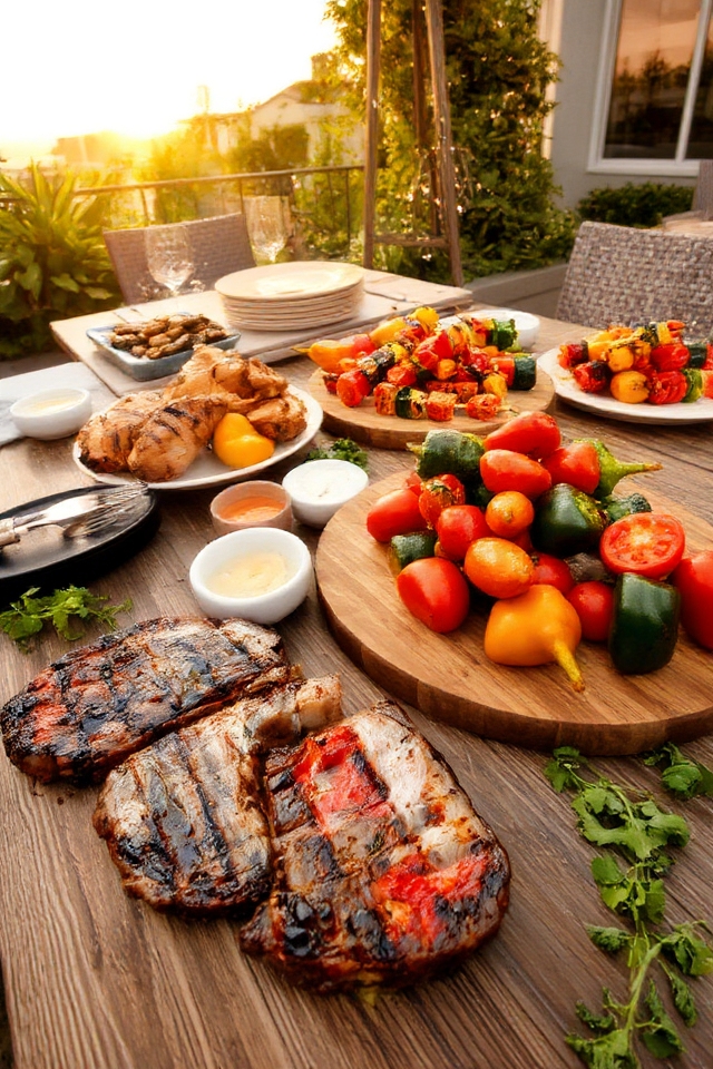grilled courses to impress