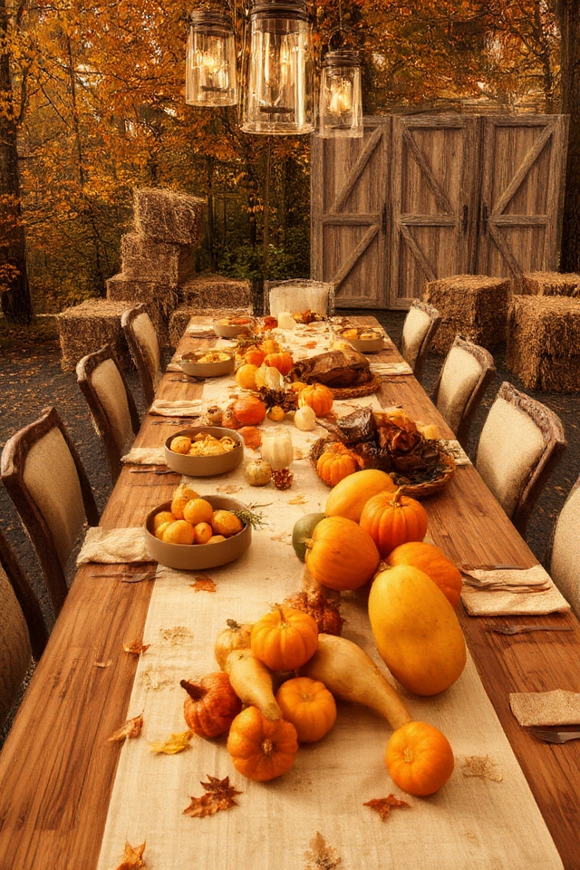 harvest celebration with gratitude