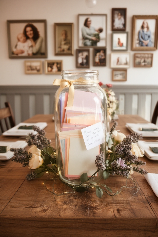 heartfelt memories in jar