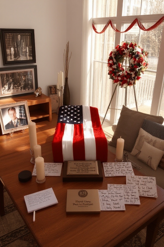 honoring heroes with displays