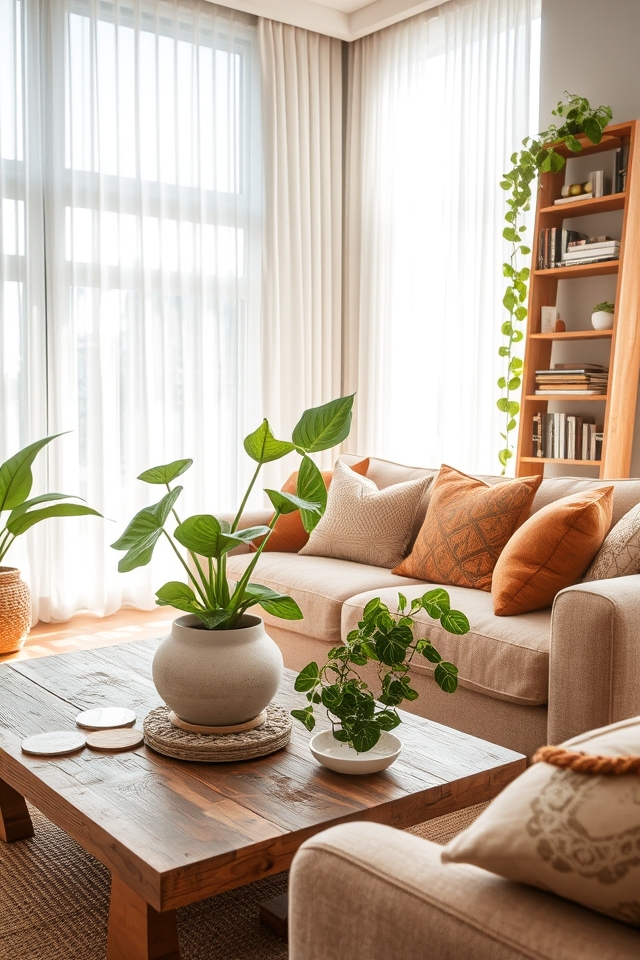 indoor plants enhance atmosphere