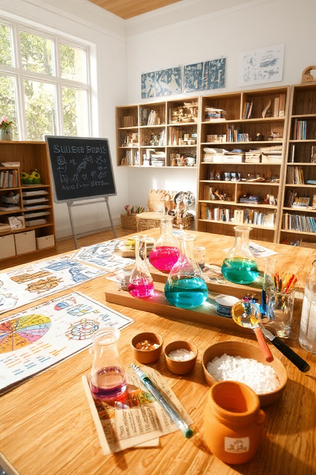 inspiring hands on science exploration