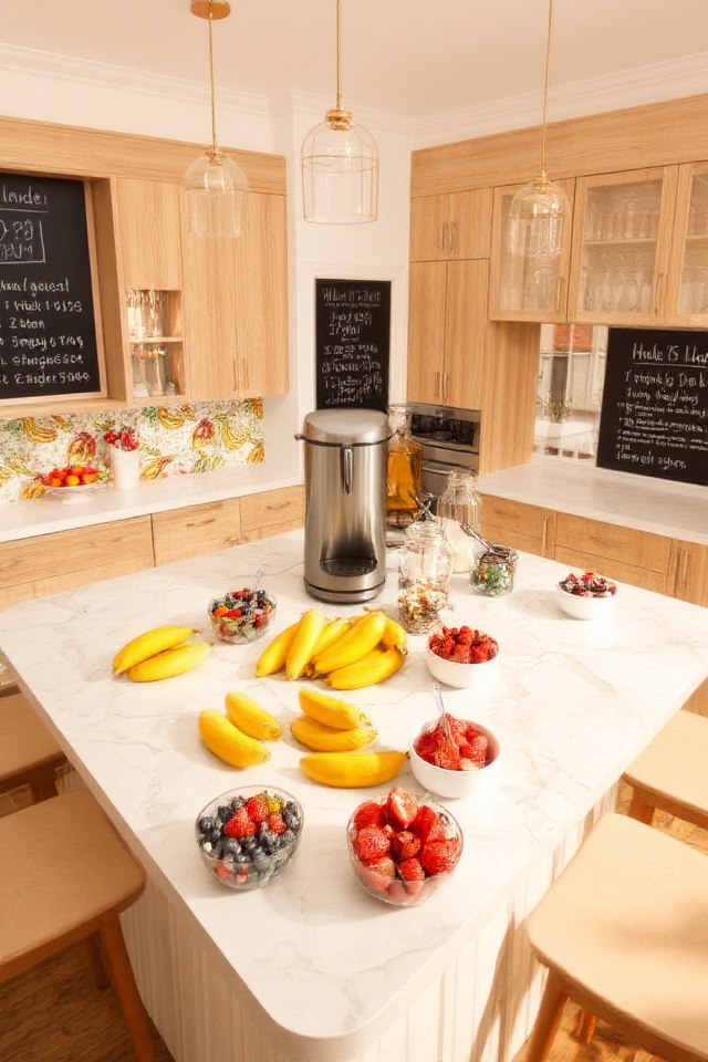 interactive dessert creation station