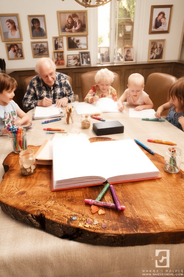 interactive family memories book