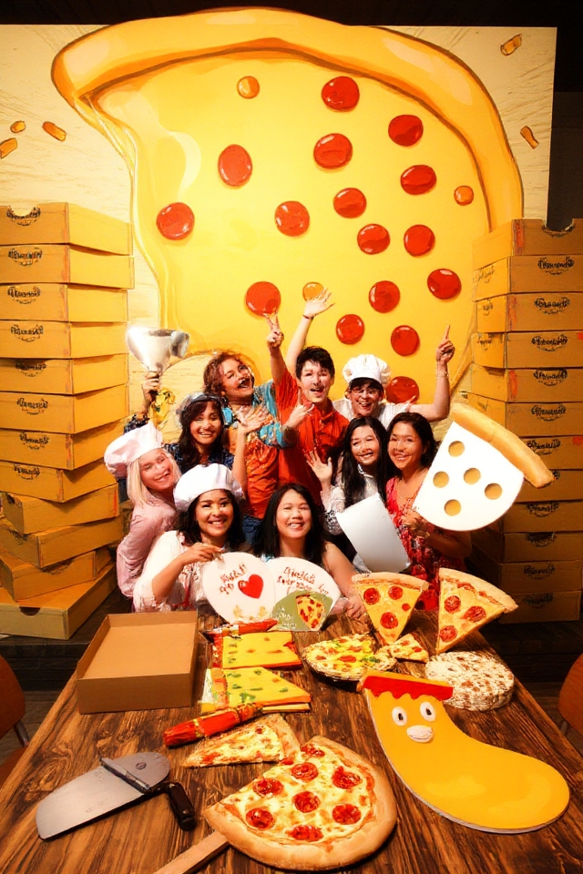 interactive pizza photo fun