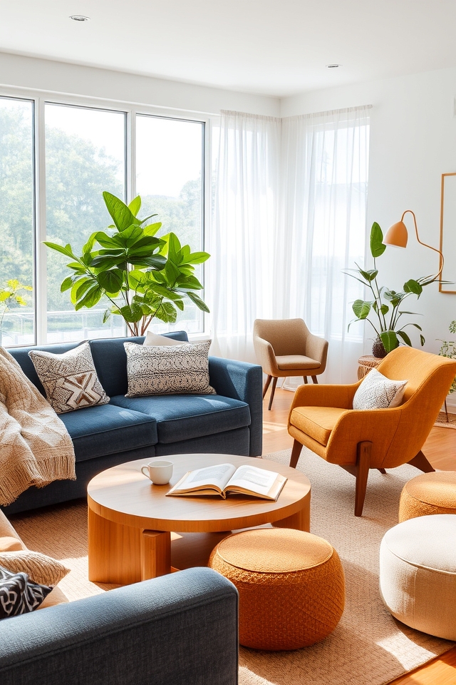 inviting and cozy seating