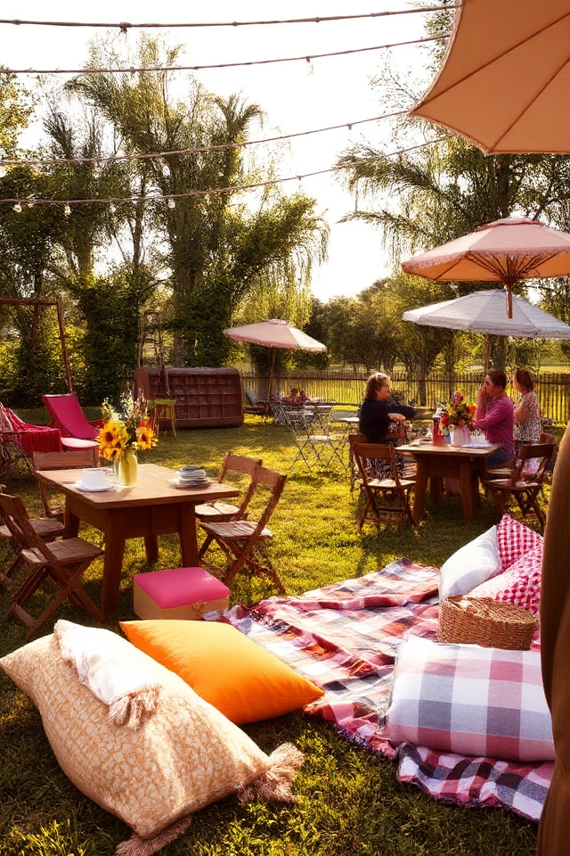 inviting outdoor seating arrangements