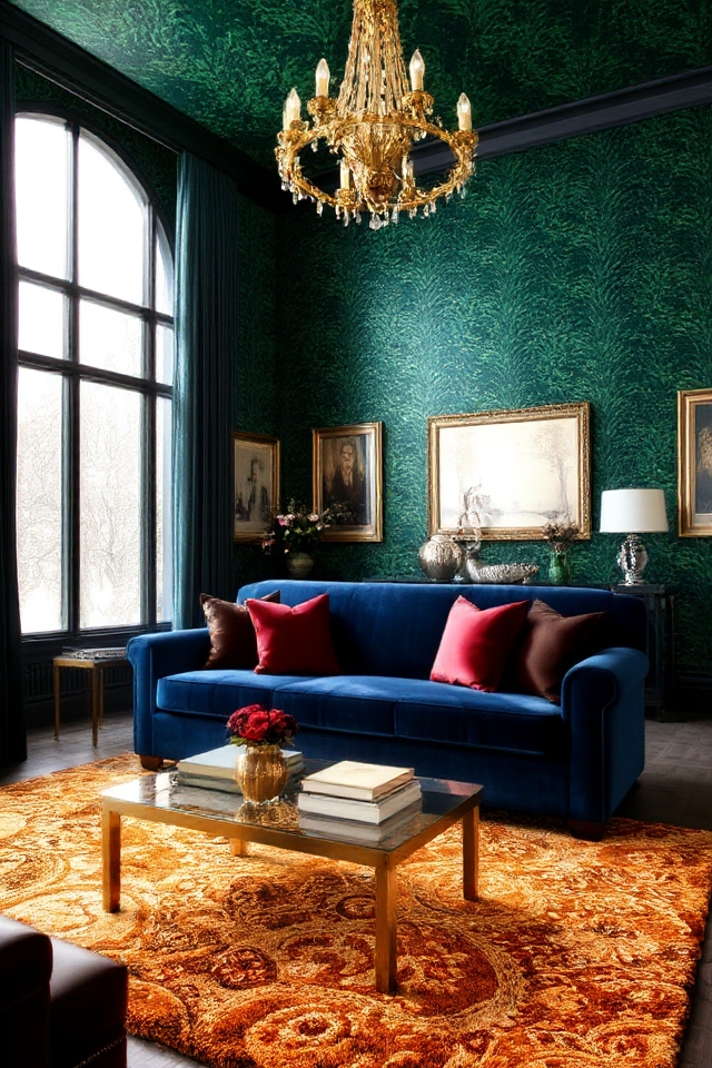 jewel tones for elegance