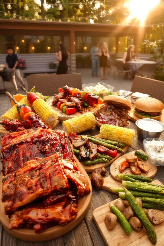 labor day barbecue feast