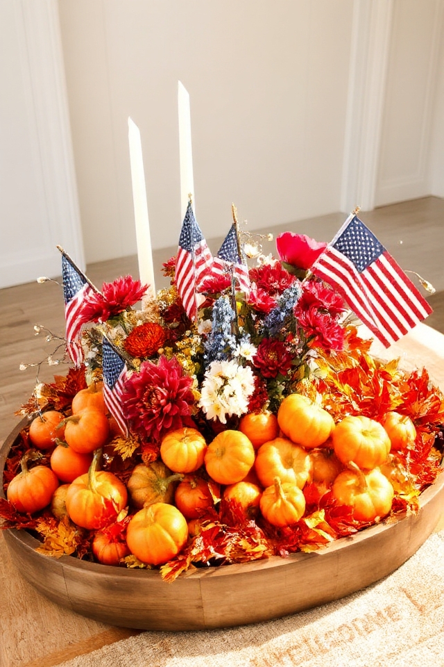 labor day entry centerpiece