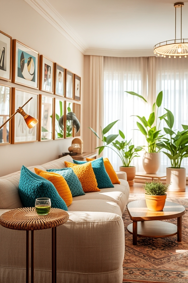layered lighting enhances ambiance
