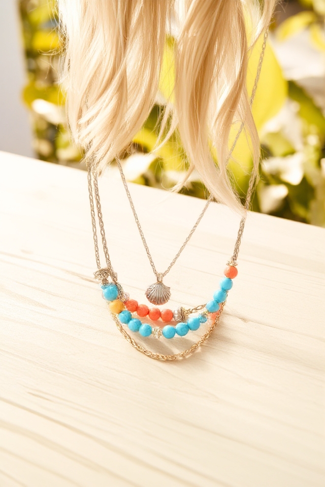 layered necklaces for summer