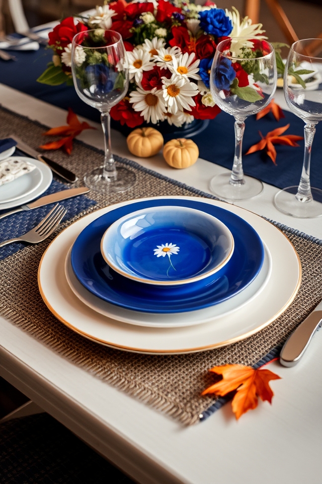 layered tableware for gatherings
