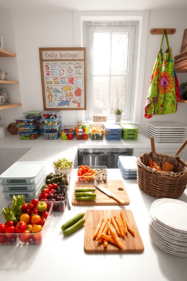 lunch packing organization zone