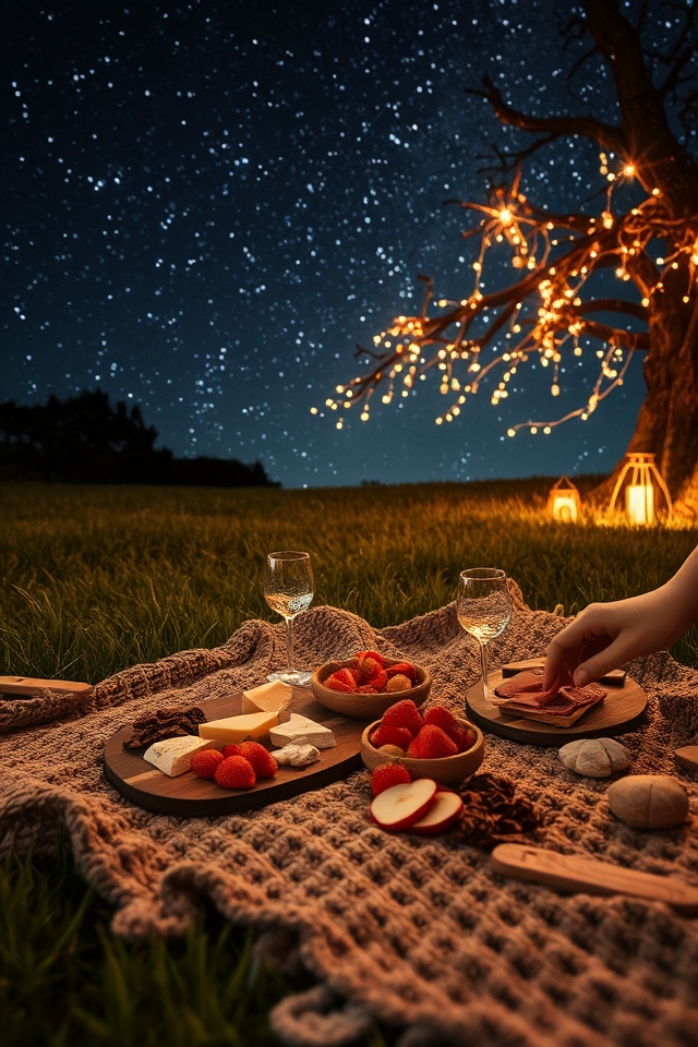 magical night sky dining