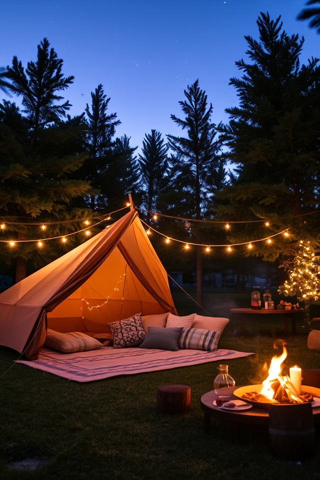 magical outdoor lighting experience
