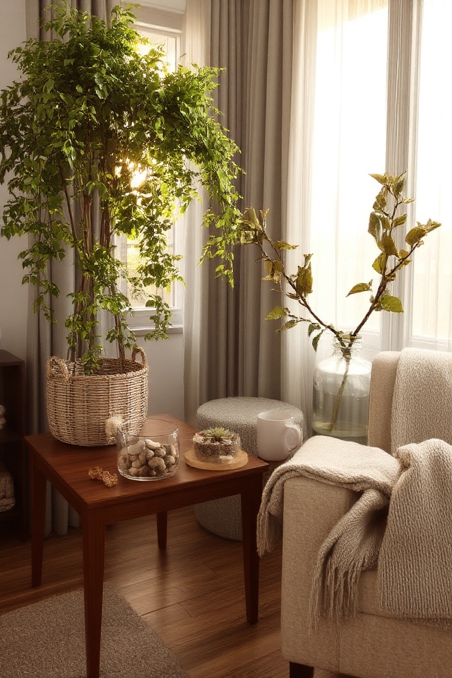 natural elements for decor