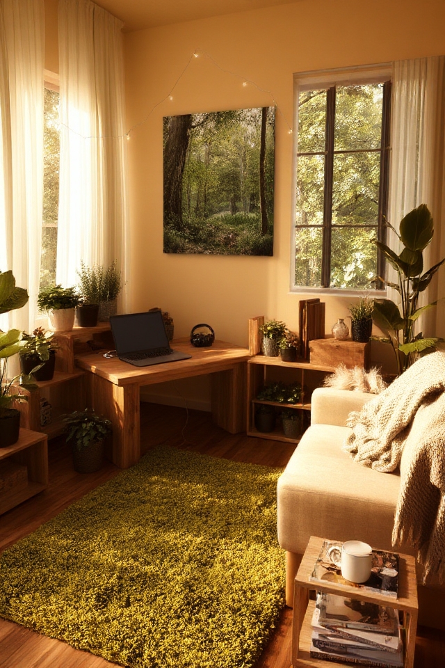 nature inspired gaming ambiance
