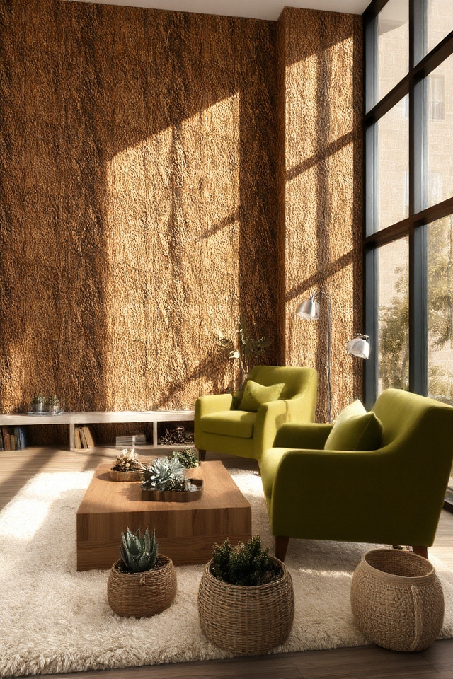 nature inspired wall treatments