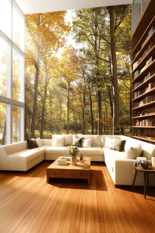 nature murals for tranquility