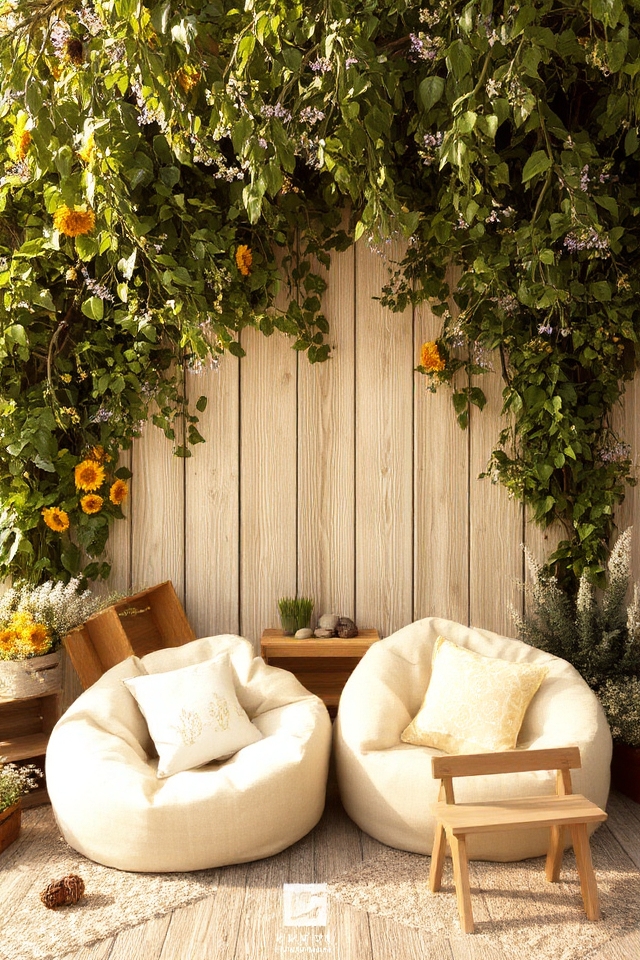 nature themed photo backdrop