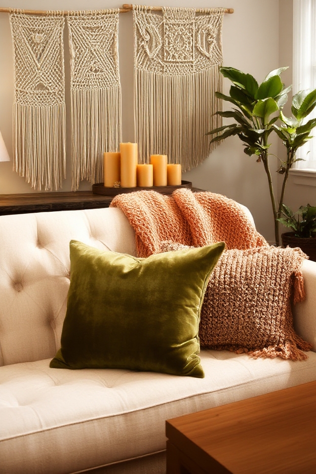 neutral hues with textures